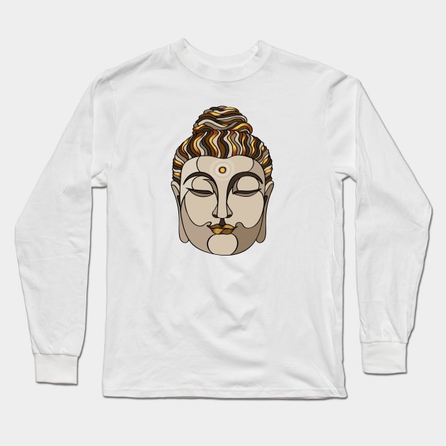 Buddha Long Sleeve T-Shirt by majoihart